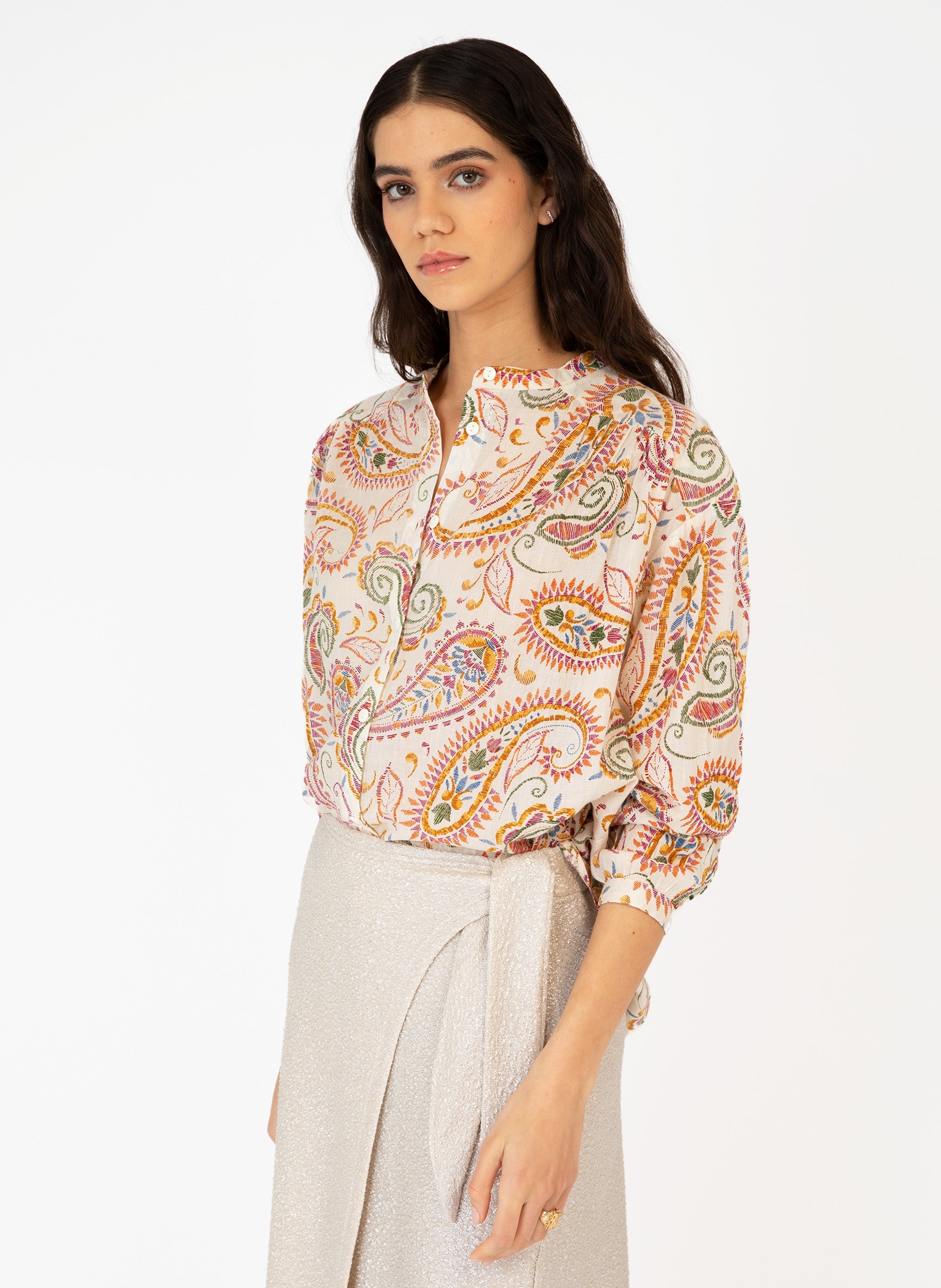 BLOUSE SOLINARO abigail ecru