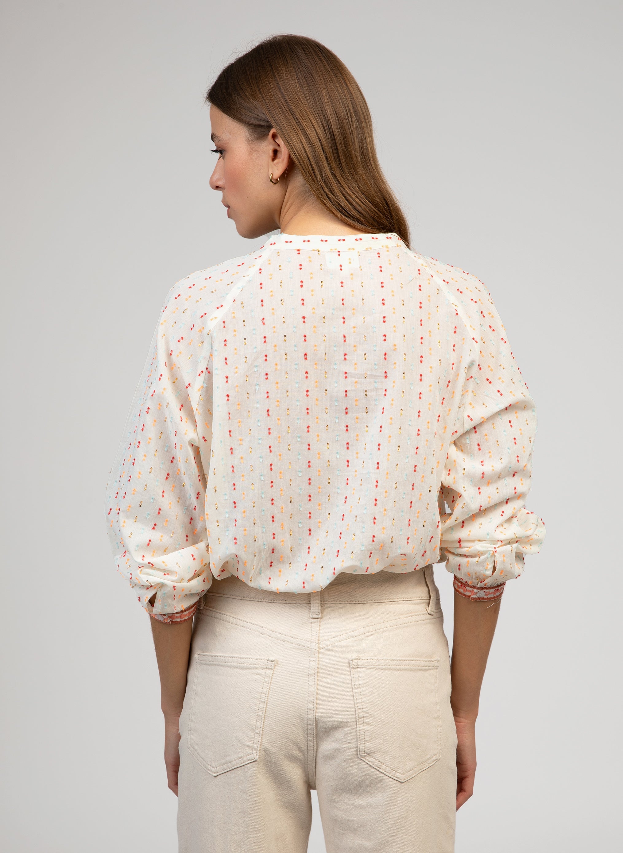 SOMALINA BLOUSE crudo