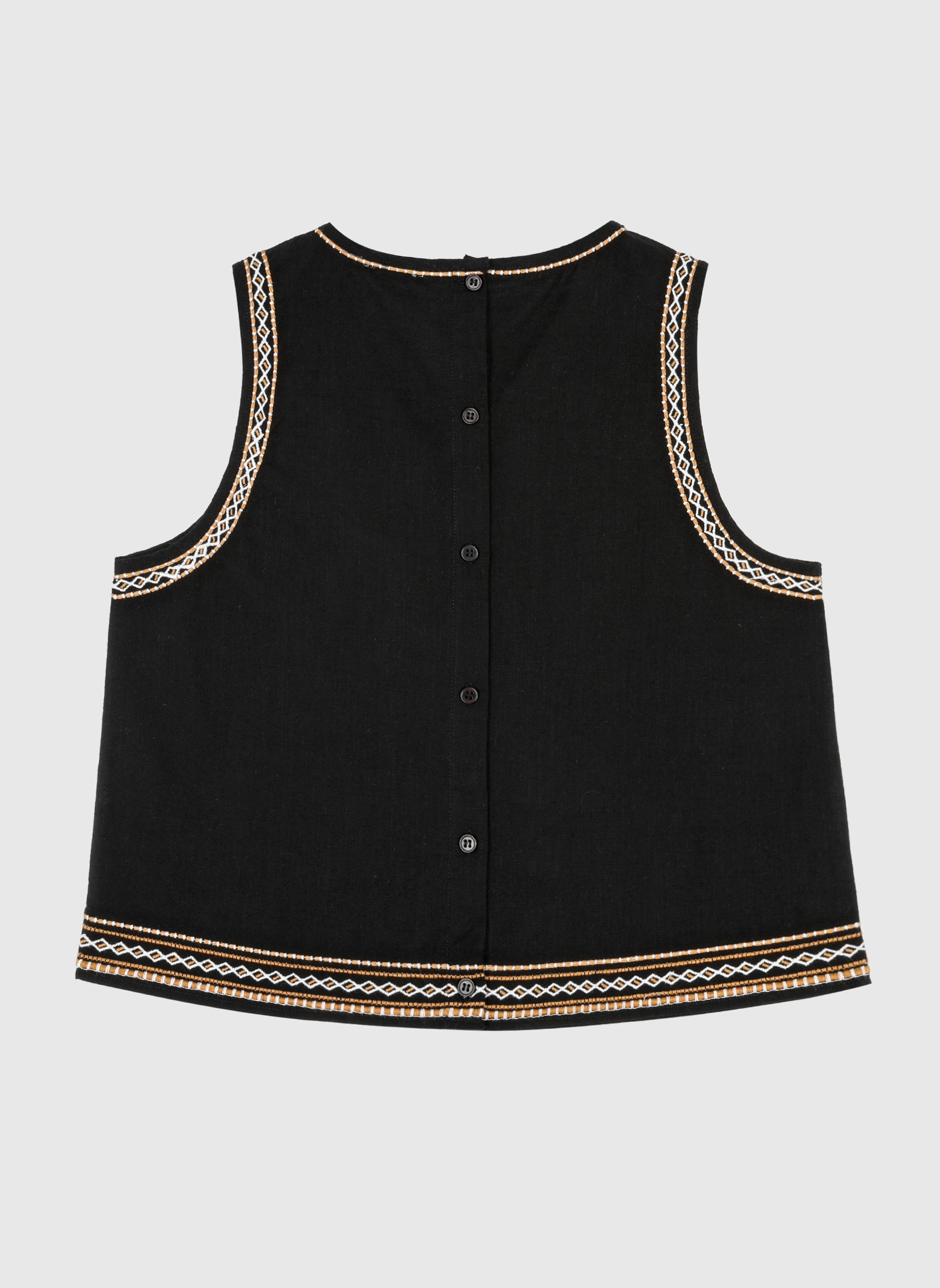 SOMINY DEBARDEUR negro