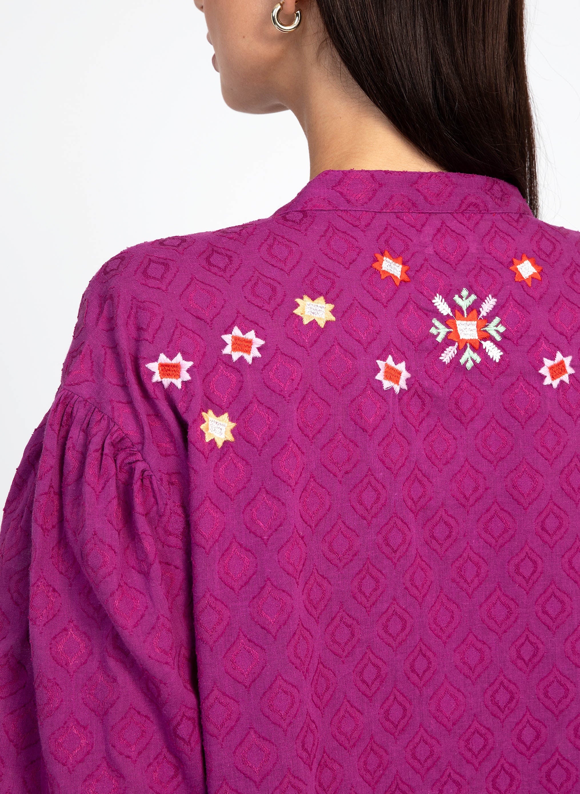 BLOUSE SOULIA violine