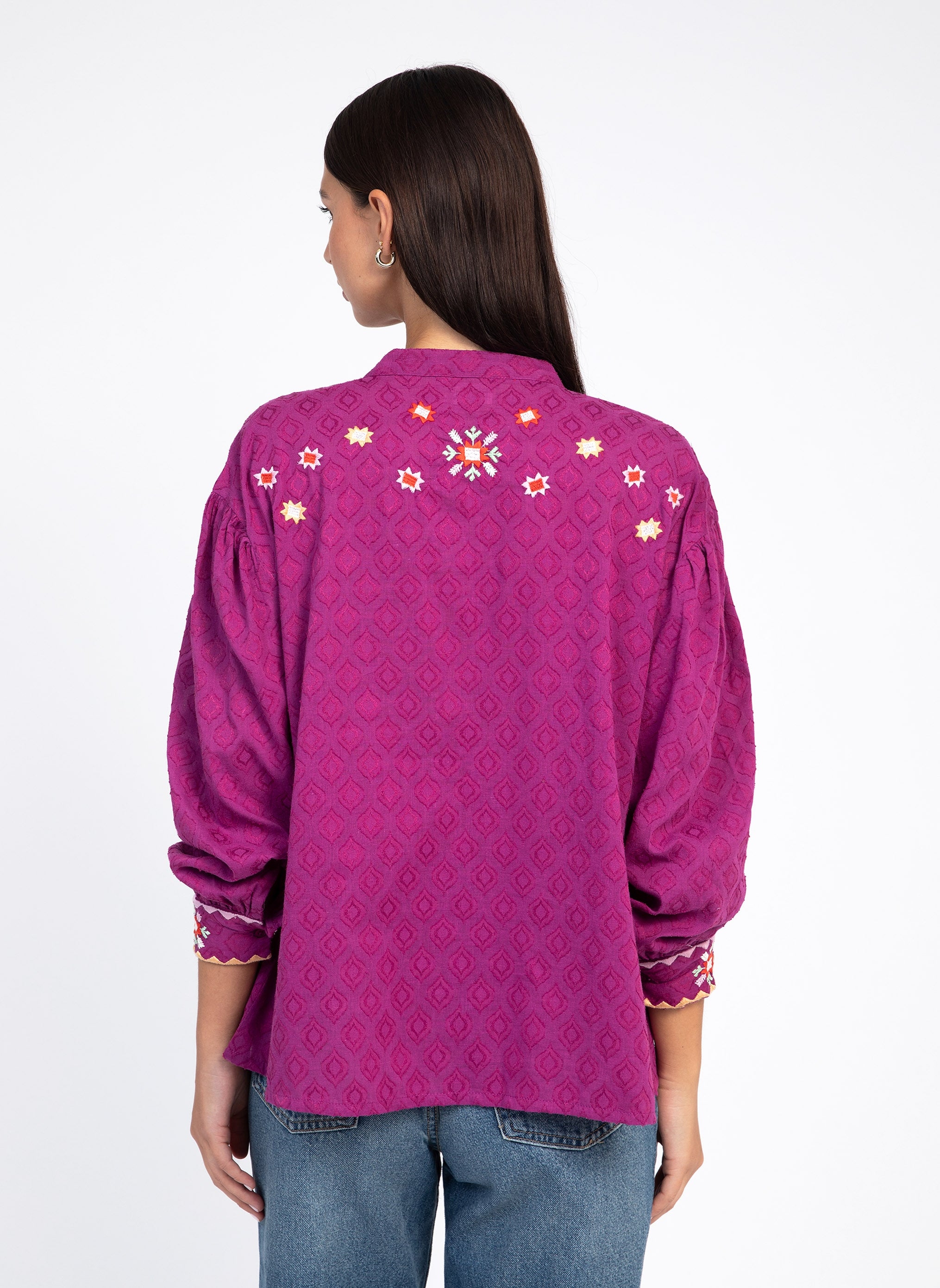 BLOUSE SOULIA violine