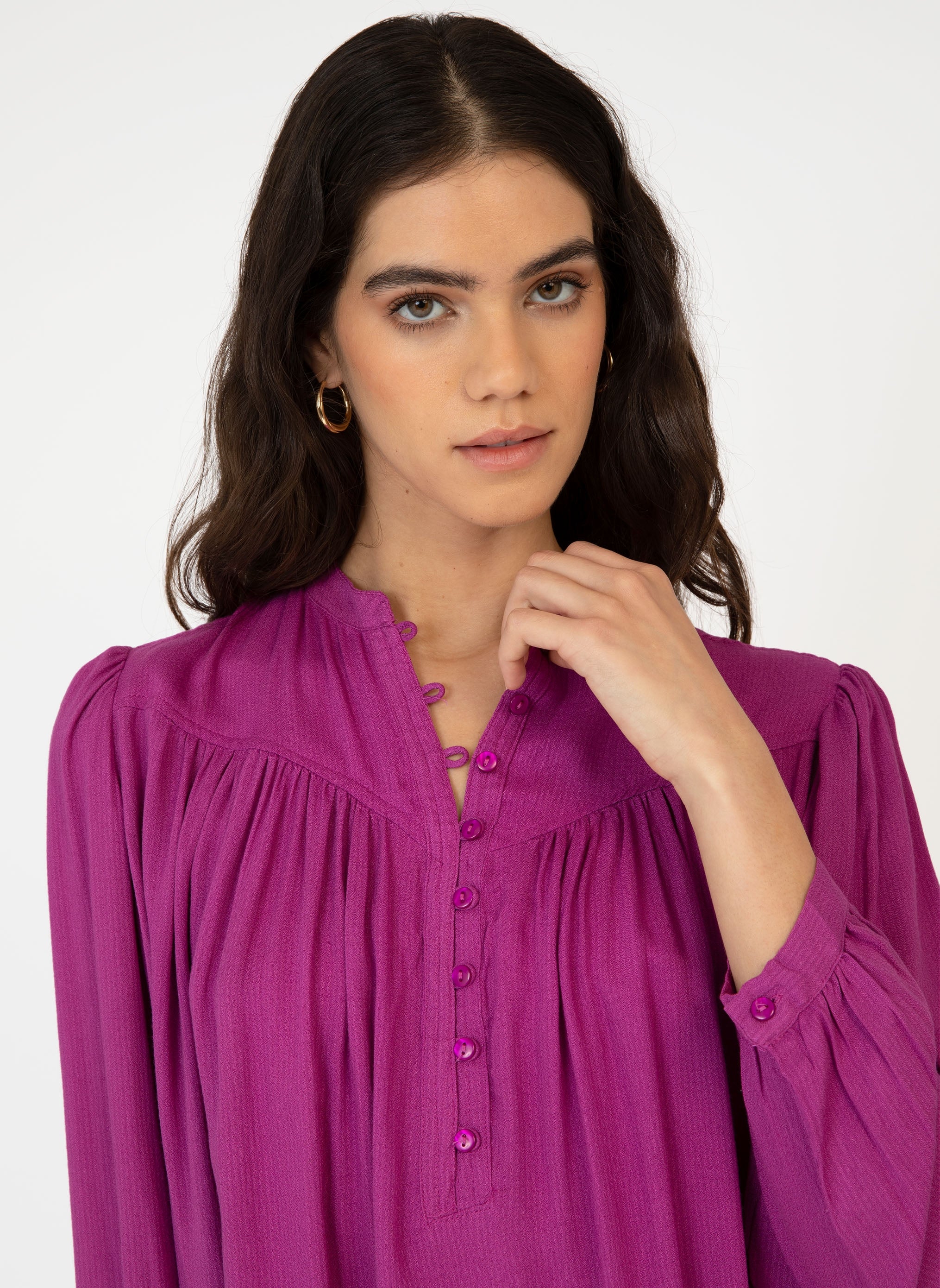 BLOUSE SOULY orchidee