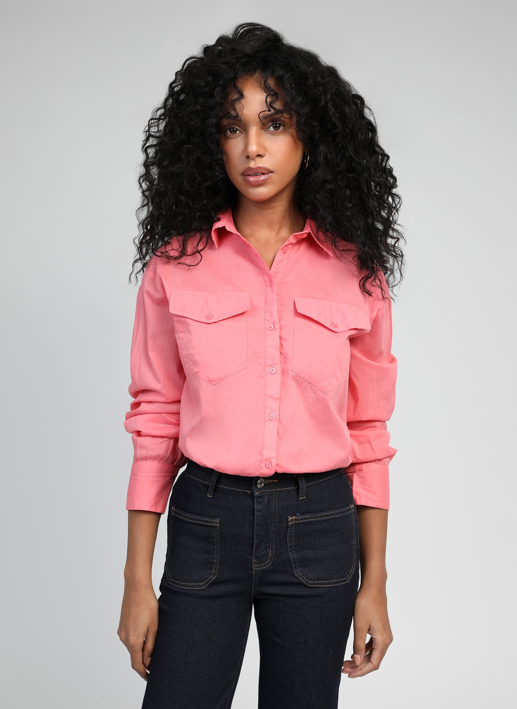 CHEMISE SOUMAYA corail