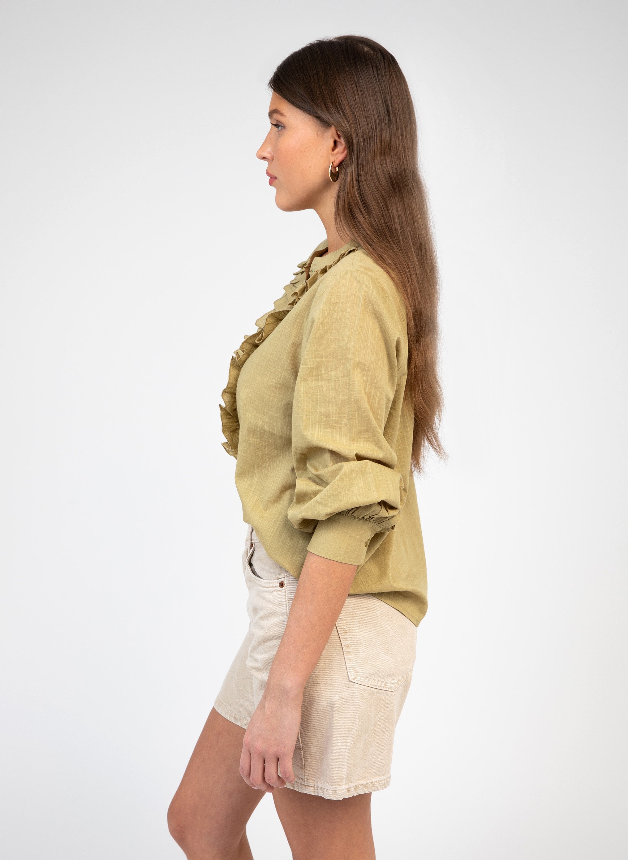 CHEMISE STOLIA olive