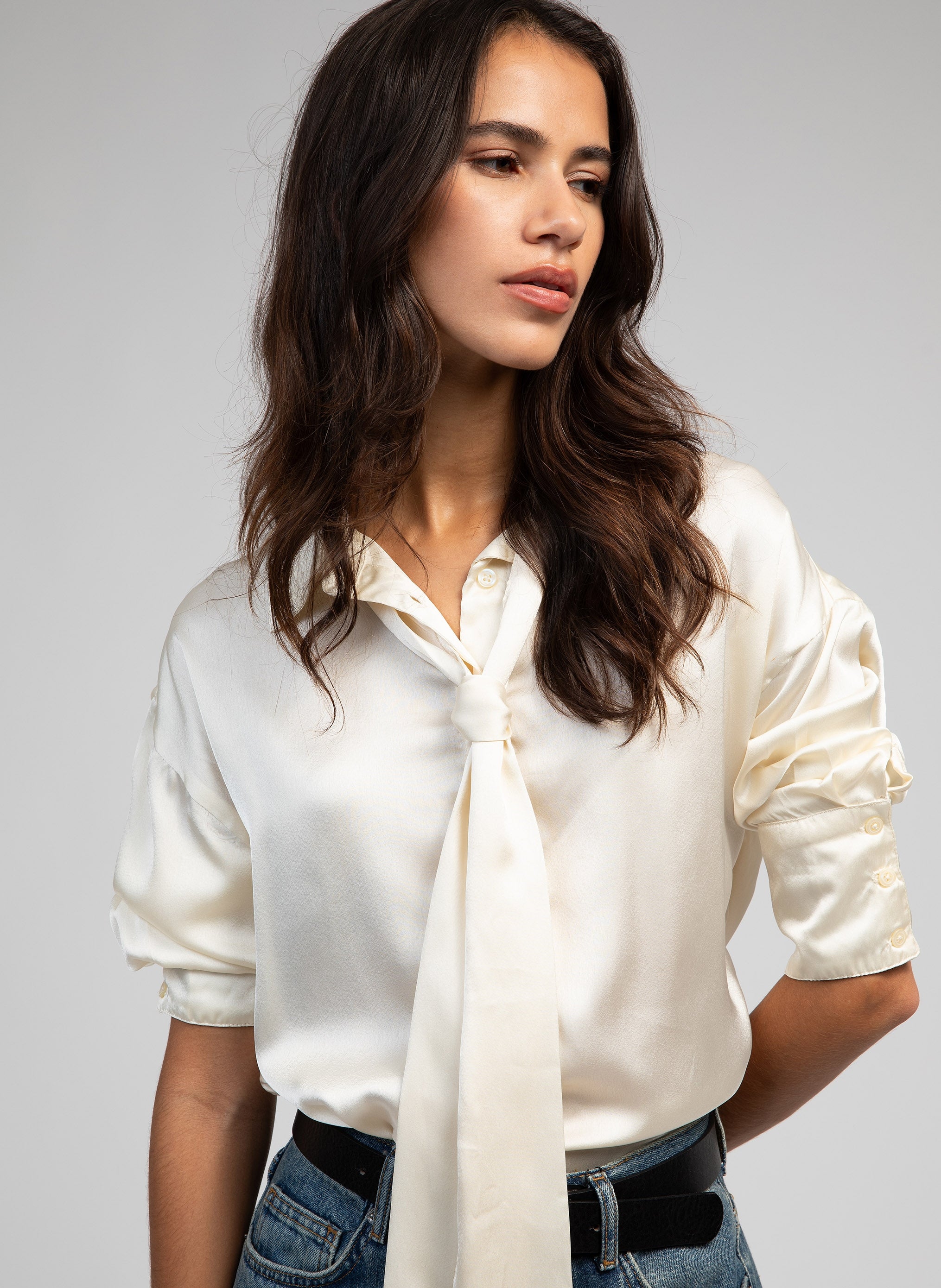 CHEMISE SYLVANOA ecru