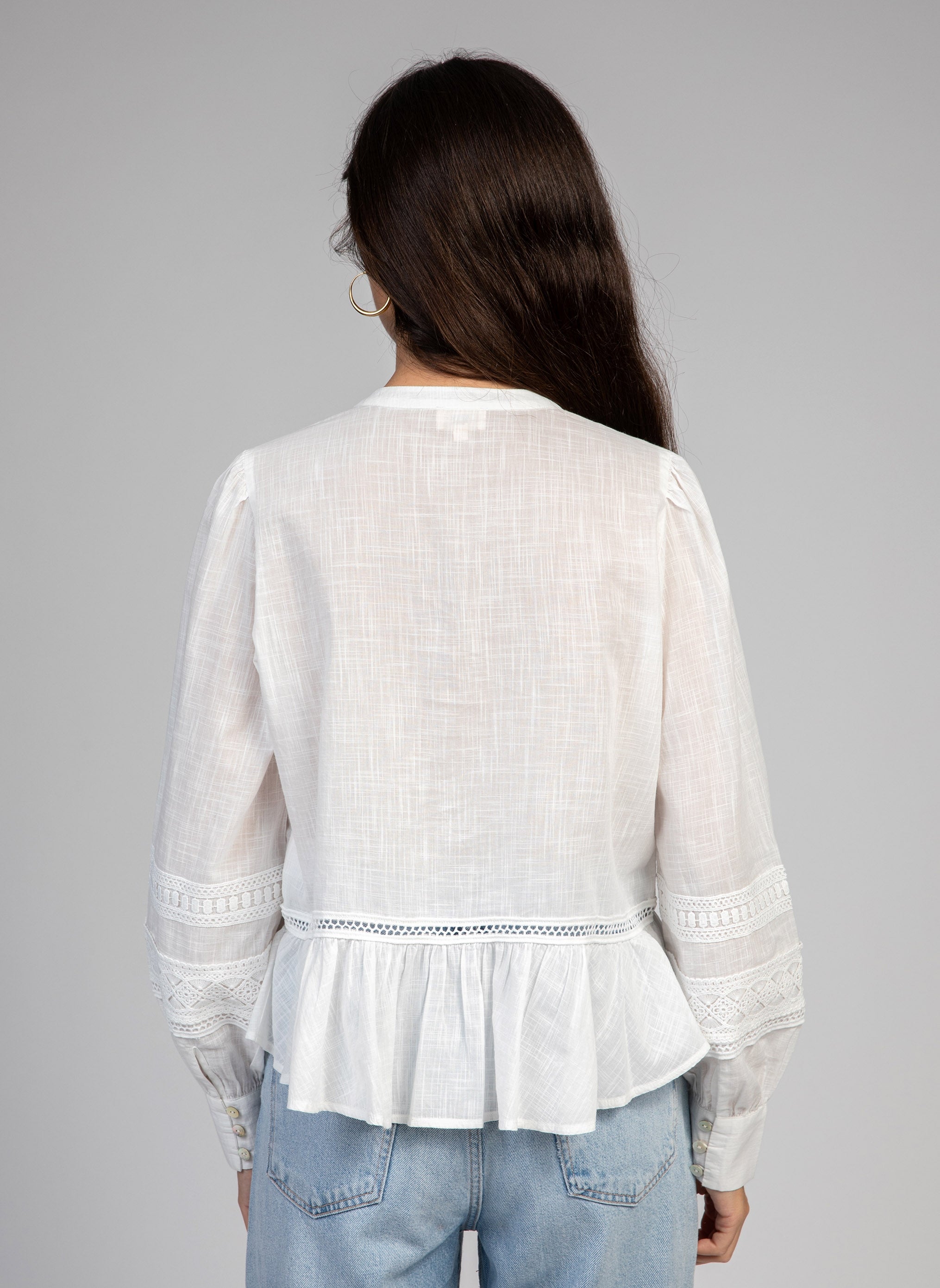 BLOUSE SYNDIOU blanc