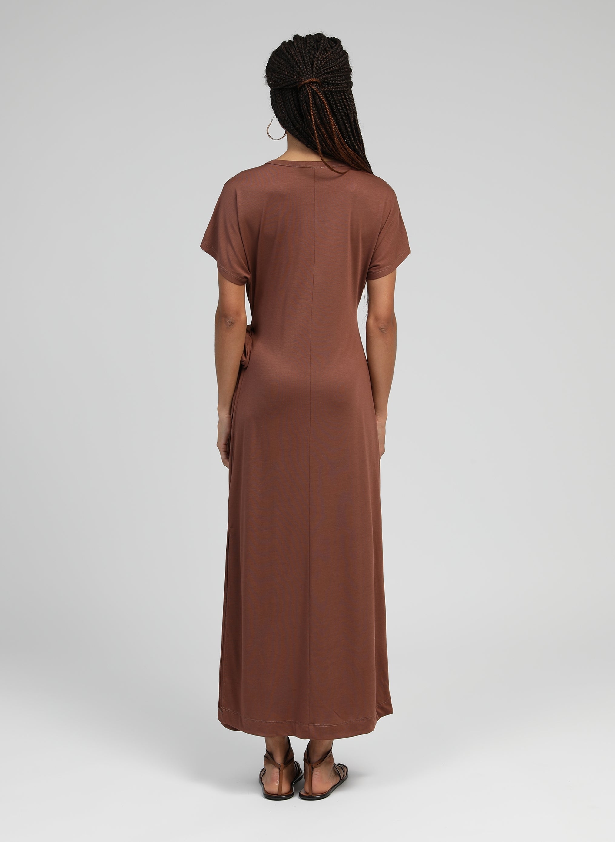 ROBE LONGUE TAMISARA moka