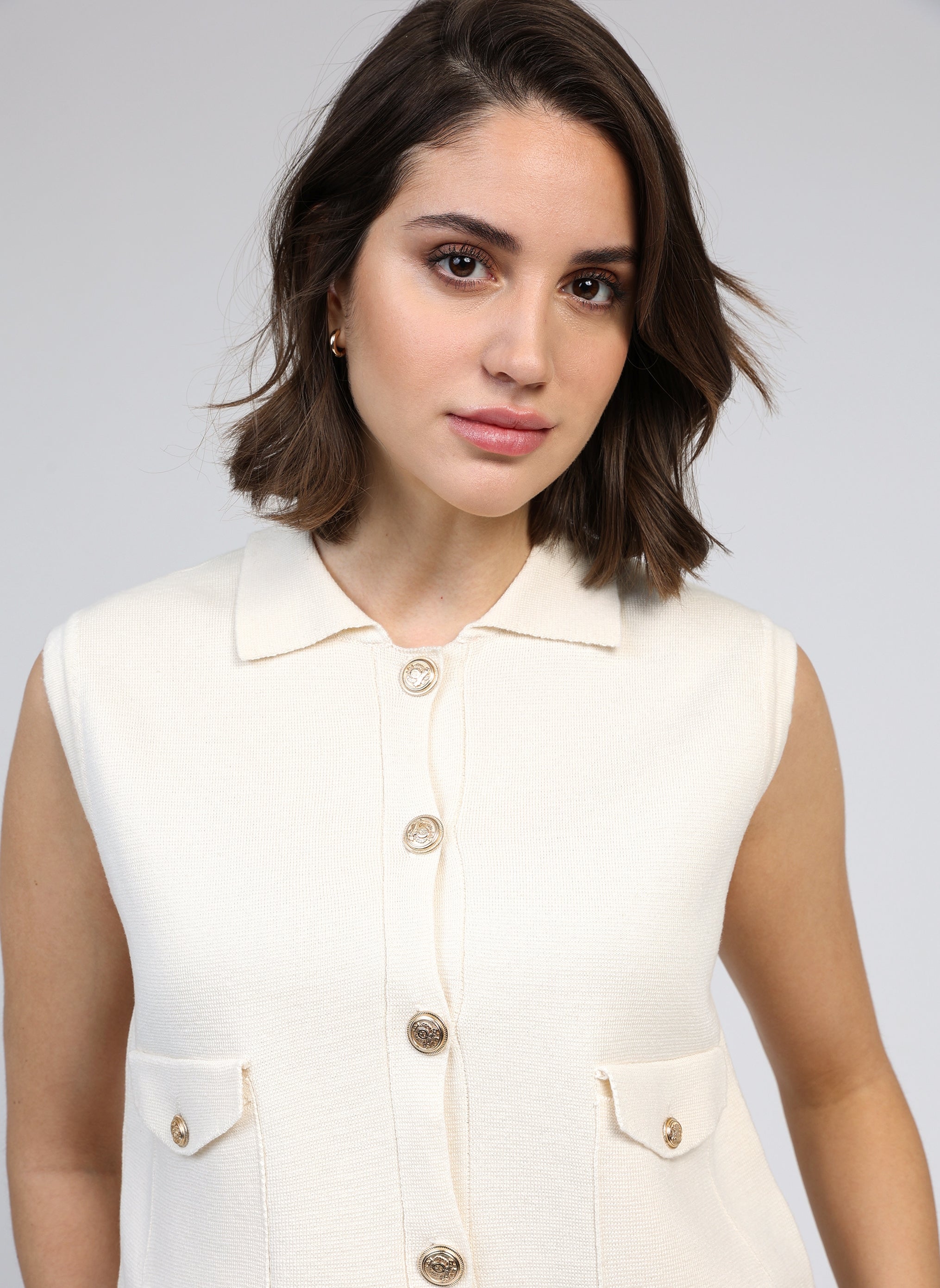 VAMAYA CARDIGAN crudo