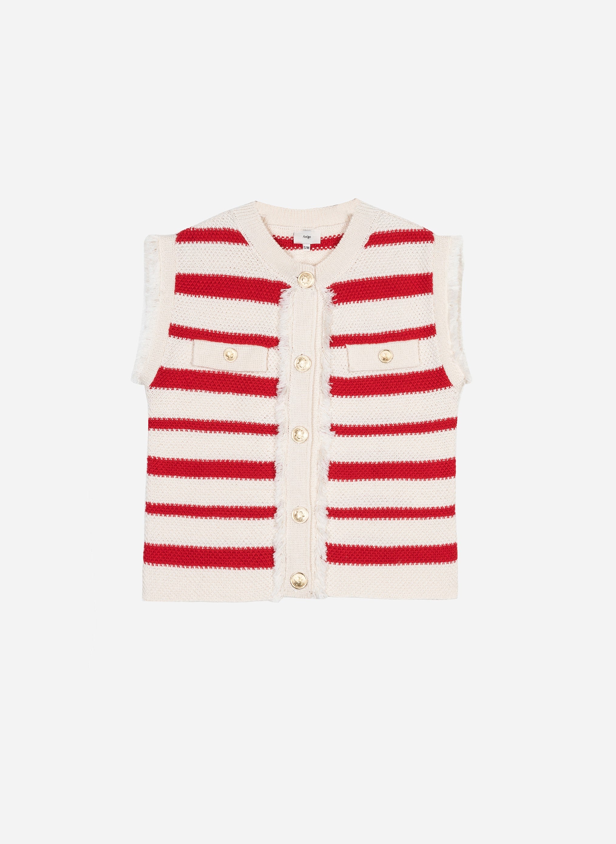 CARDIGAN VAYANIRI rouge