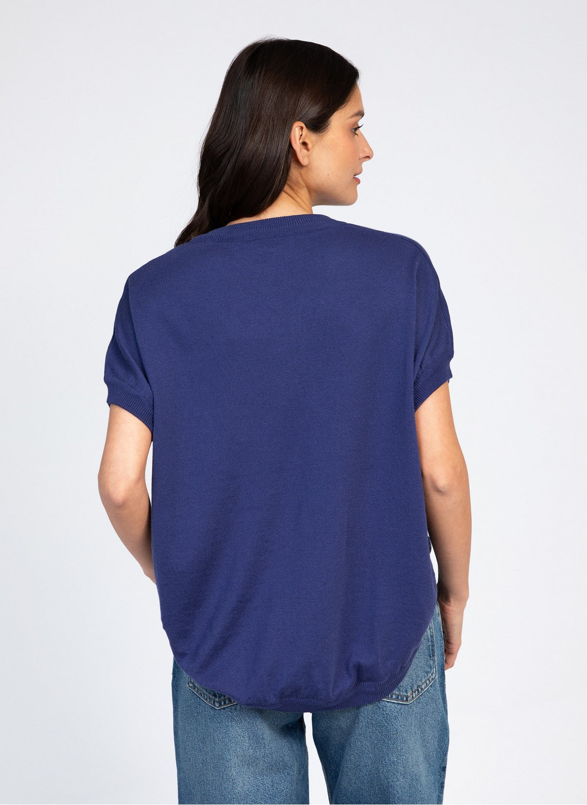 PULL VESUNSET indigo