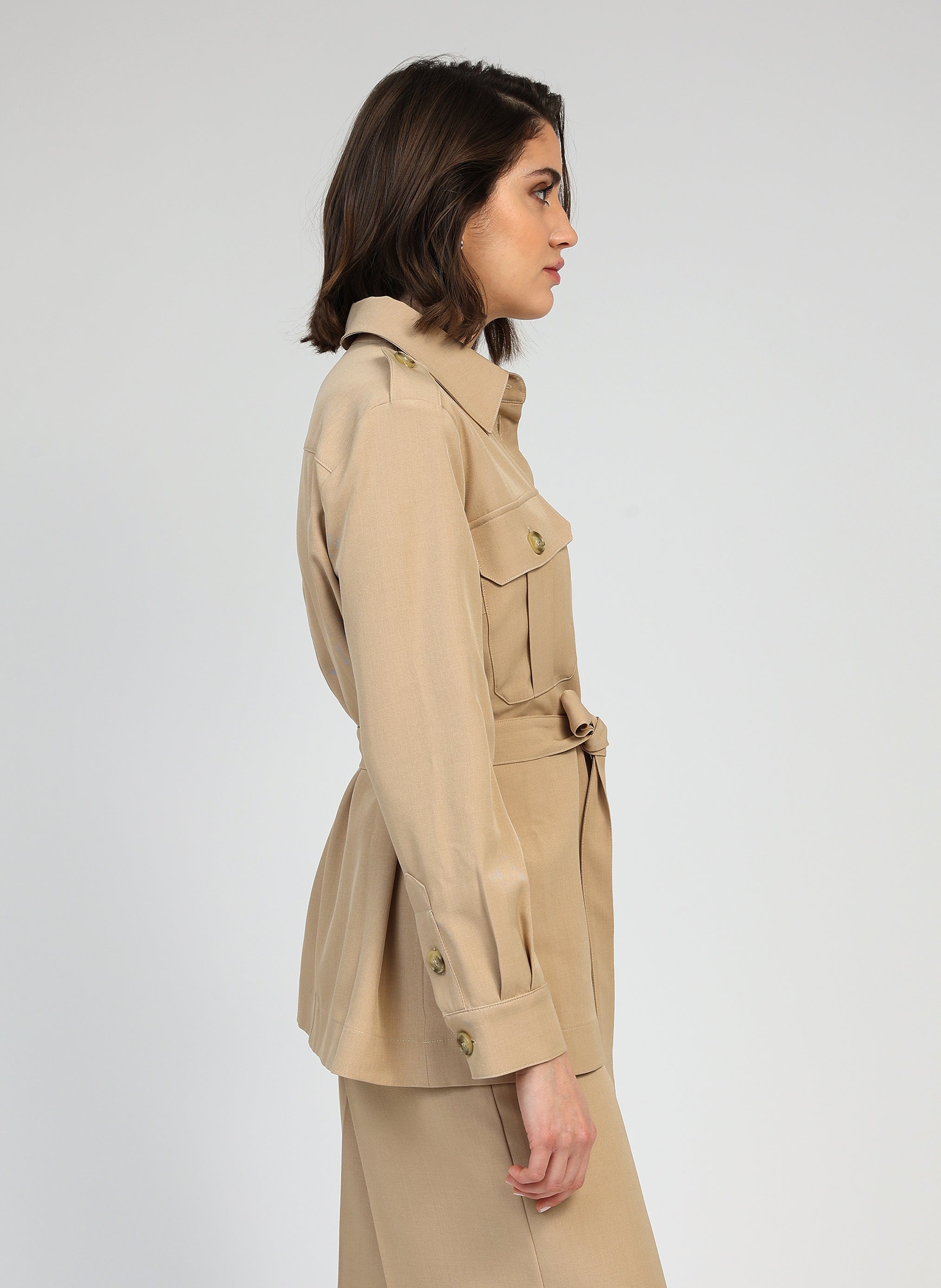 VESTE ZOALICE beige